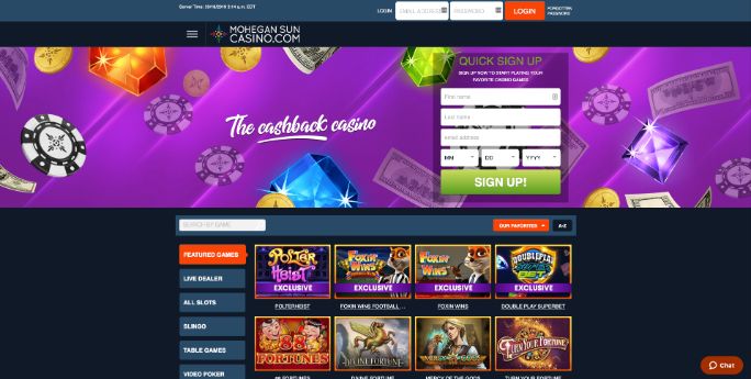 Mohegan Sun Online Casino Contact